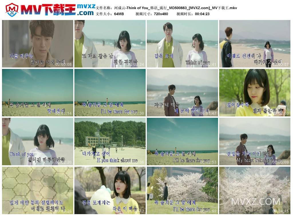 河成云-Think of You_韩语_流行_MD500883
